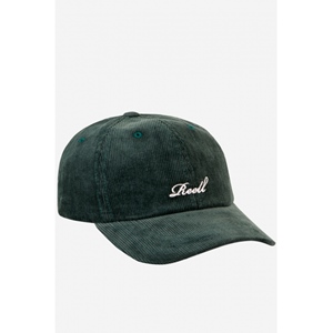Single Script Cap Dark Green Ribcord