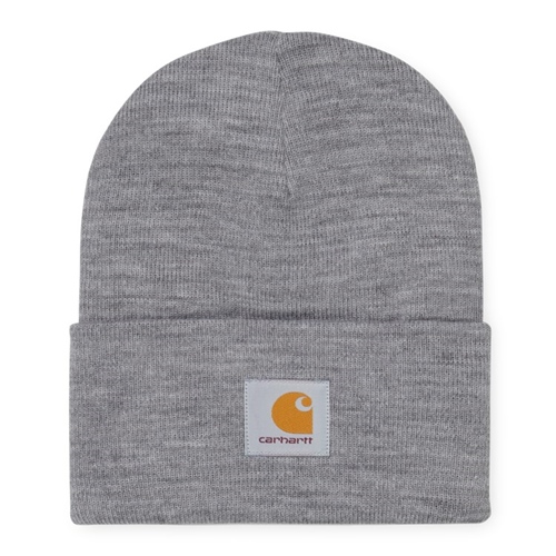 Acrylic Watch Hat Grey Heather