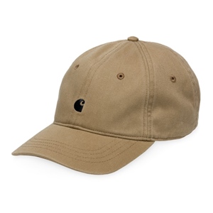 Madison Logo Cap Leather Black