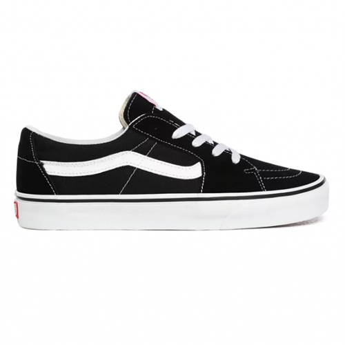 UA Sk8 Low Black True White