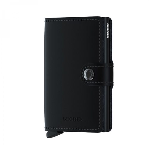 MM Black Miniwallet Matte Black