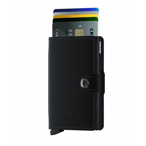 MM Black Miniwallet Matte Black