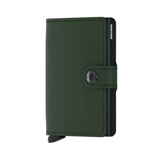 MM Green Black Miniwallet Matte