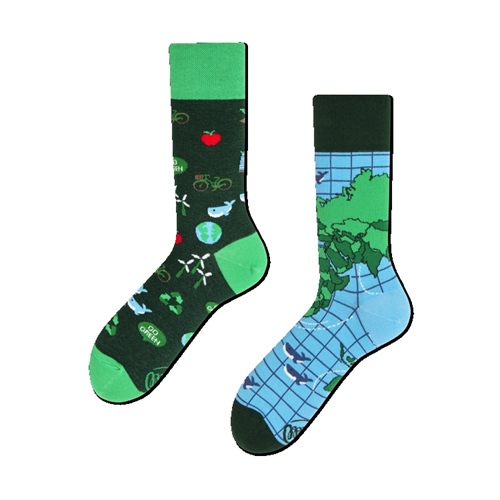 Many Mornings Socken Save the Planet