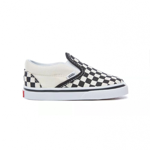 TD Classic Slip On Black White Checker