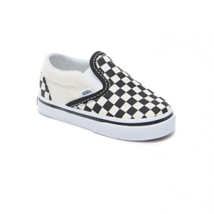 TD Classic Slip On Black White Checker