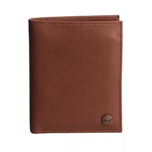 Clean Leather Wallet cognac