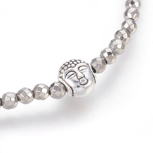 Hmatit Stretch Armband Buddha