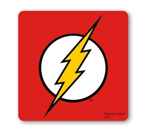 DC Flash Logo Untersetzer Red