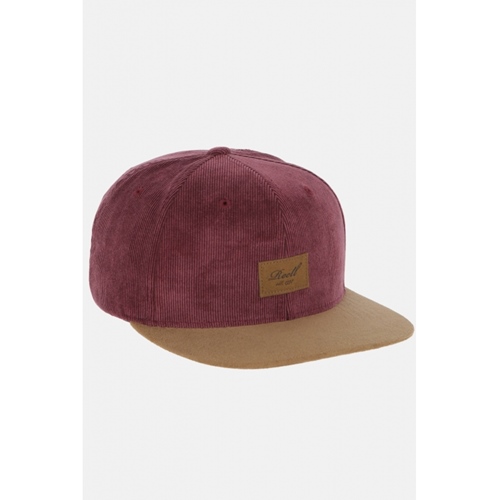 Suede Cap burgundy Cord