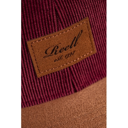 Suede Cap burgundy Cord