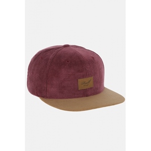 Suede Cap burgundy Cord
