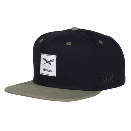 Daily Contra Snapback Black Olive