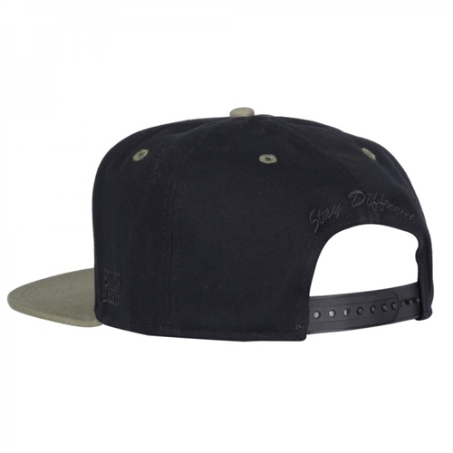 Daily Contra Snapback Black Olive