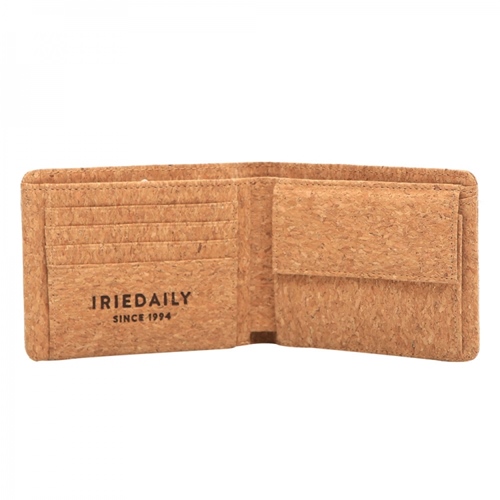 Cork Flag Wallet Light Brown