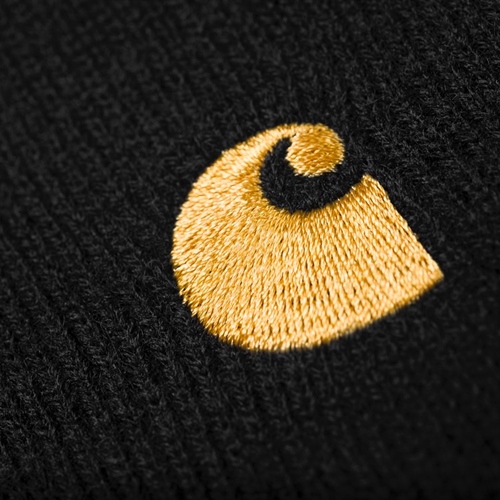 Chase Beanie Black Gold