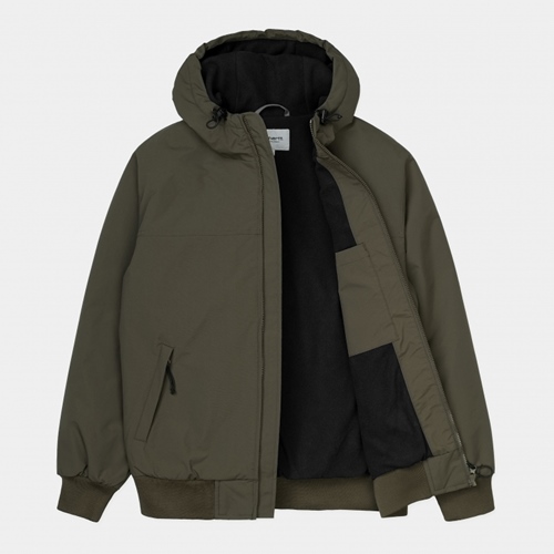 Hooded Sail Jacket Cypress Black