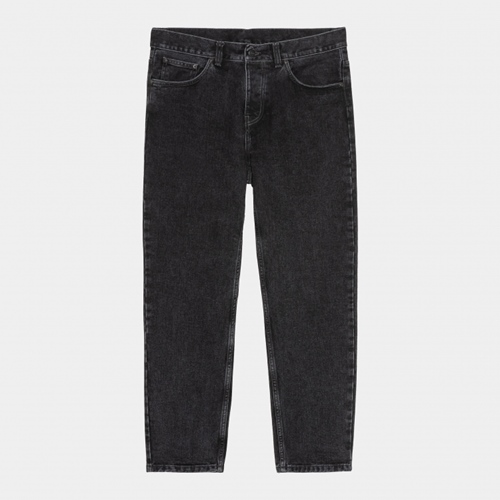 Newel Pant Black Stone Wash