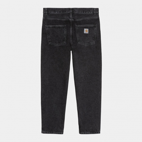 Newel Pant Black Stone Wash