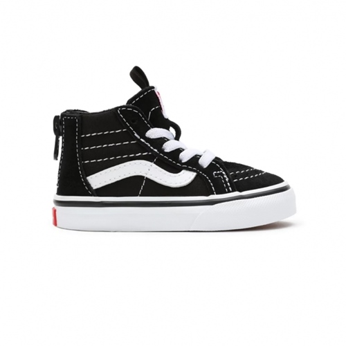 TD Sk8 Hi Zip Black White