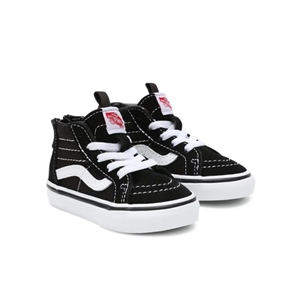 TD Sk8 Hi Zip Black White