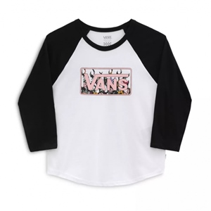 GR Floral Flame White Black