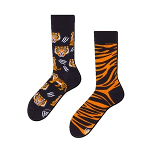 Many Mornings Socken Feet Of The Tiger