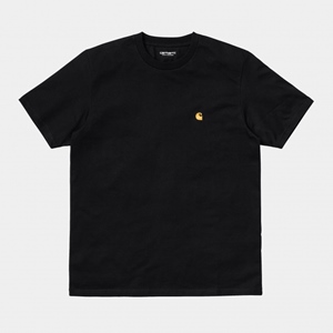 S/S Chase T-Shirt Black Gold
