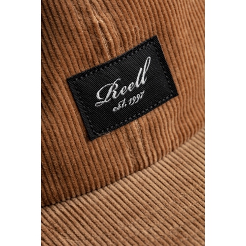 Flat 6 Panel Cap copper brown cord