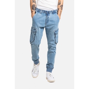 Reflex Rib Cargo Light Blue Grey Wash