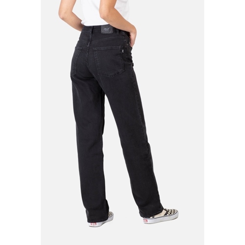 Women Baggy Black Wash