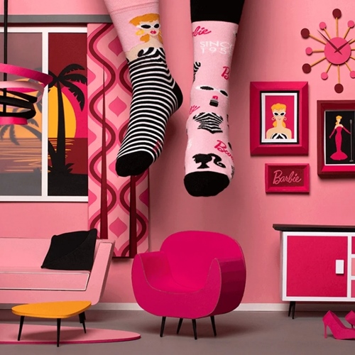 Many Mornings Socken Barbie