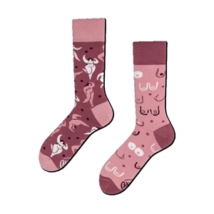 Many Mornings Socken Simply The Breast