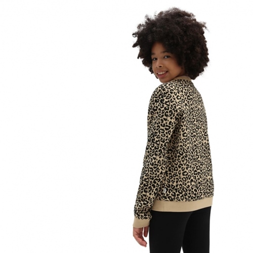 Leopard Spot Crew Taos Taupe