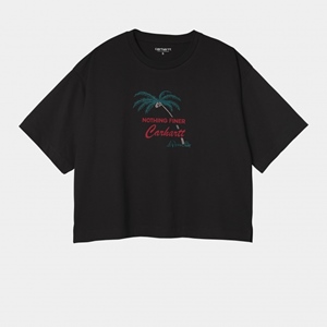 W S/S Finer T-Shirt Black