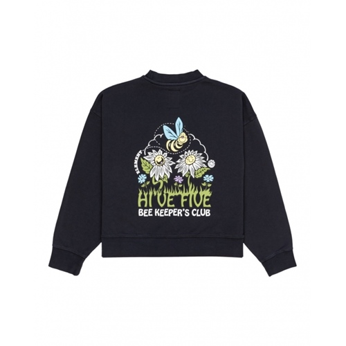 High Five Sweatshirt Flint Black