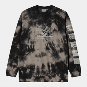L/S Voyages T-Shirt Black Anchor