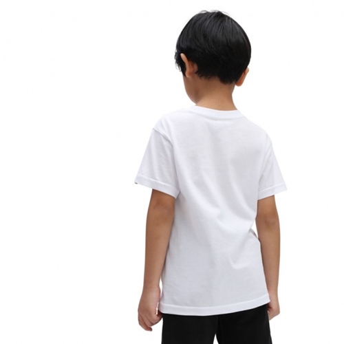 Dyed Blocks SS Kids T-Shirt White