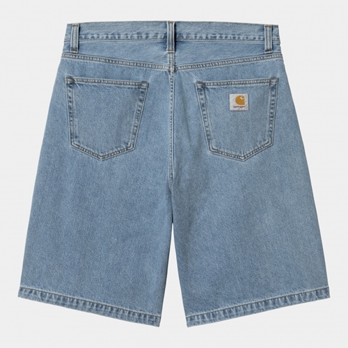 Landon Short Blue Heavy Stone Wash