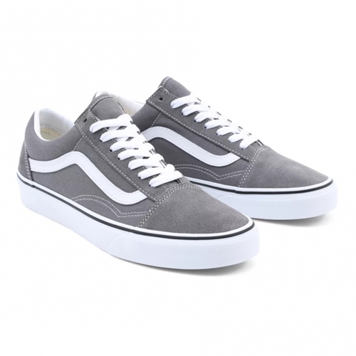 UA Old Skool Pewter White