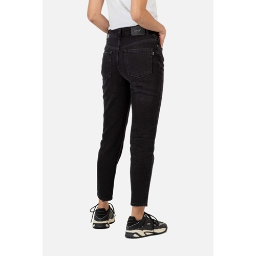 Women Rose Jeans Black Wash