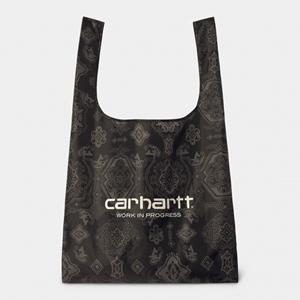 Verse Shopping Bag Black Wax