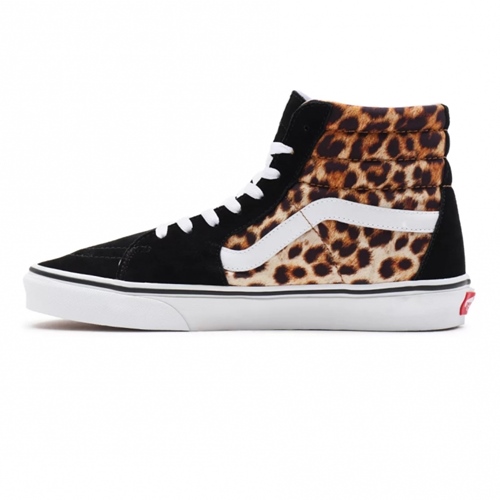 UA SK8 Hi Leopard Black