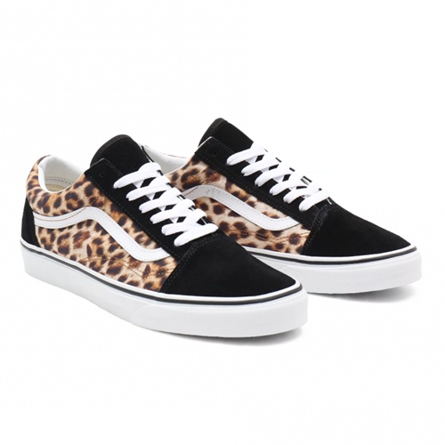 UA Old Skool Leopard Black True White