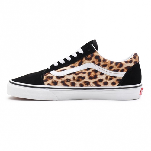 UA Old Skool Leopard Black True White