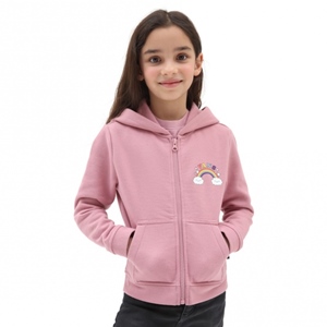 Happy Bow Hoodie Lilas