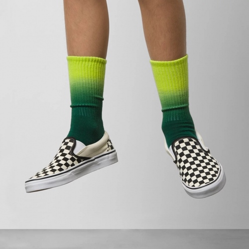 Dip Dye Crew Sock 2-4 Jahre Lime Punch