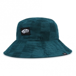 Corduroy Bucket Hat Check Green