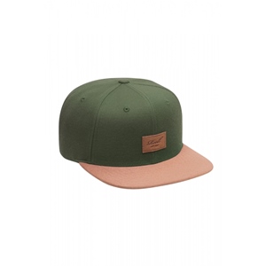 Suede Cap Dark Olive