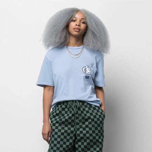 66 Thumbs Up SS Tee Blue